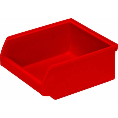 Пластиковый лоток для склада Ancona, красный, сплошной (107х98х47)