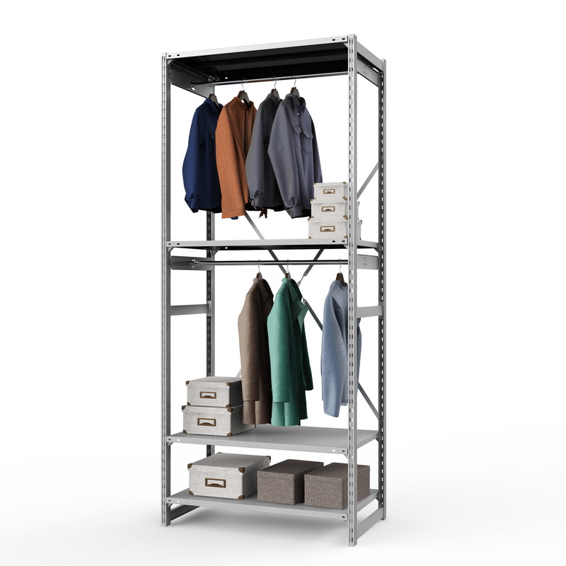 Стеллаж металлический ГТС Универсал, 2500x1000x600 мм.Штанги: 2шт. Полки: метал. 4 шт. (ТСУ 25100640ш2)