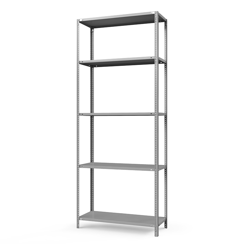 Стеллаж металлический ТС Лайт, 2500x1200x400 мм. Полки: 5 шт. металл (ТС 25120450)