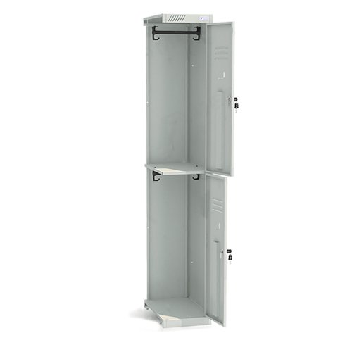 Шкаф для одежды ШРС 12-300 ДС (1850x300x500) разборный, доп.секция
