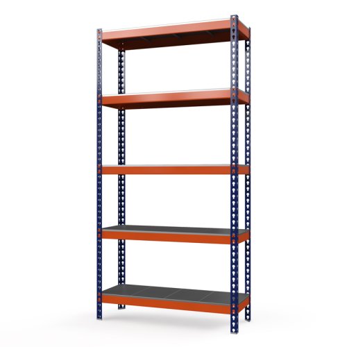 Стеллаж металлический Профи-Т 2500x1845x770 мм. Ярусы: оцинк. мет.  5 шт. (Т-150/L M/5)