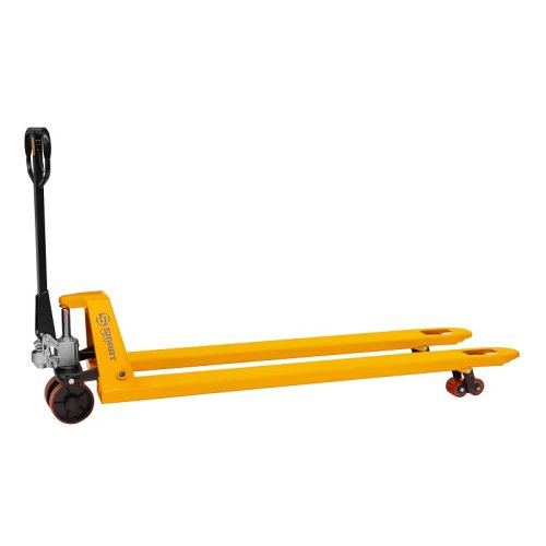 Гидравлическая тележка (рохля) SD-L (AC25, M, г/п 2500 кг, 2000x550 мм, PDP, длинновильная) СМАРТЛИФТ (SMARTLIFT) / СМАРТ (SMART)