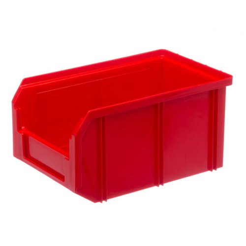 V-2 Пластиковый ящик красный, (234х149х120) 3,8 литра