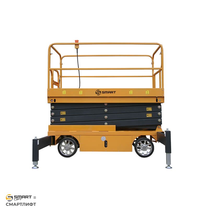 Подъемник ножничный несамоходный SJY-0.3-7 (AC&DC; 300 кг; 7 м) СМАРТЛИФТ (SMARTLIFT) / СМАРТ (SMART)
