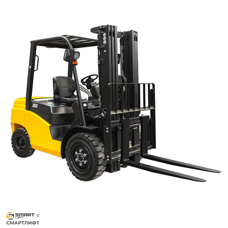 Погрузчик дизельный CPCD30T8 (3000 кг; 3 м; Mitsubishi S4S) SMARTLIFT