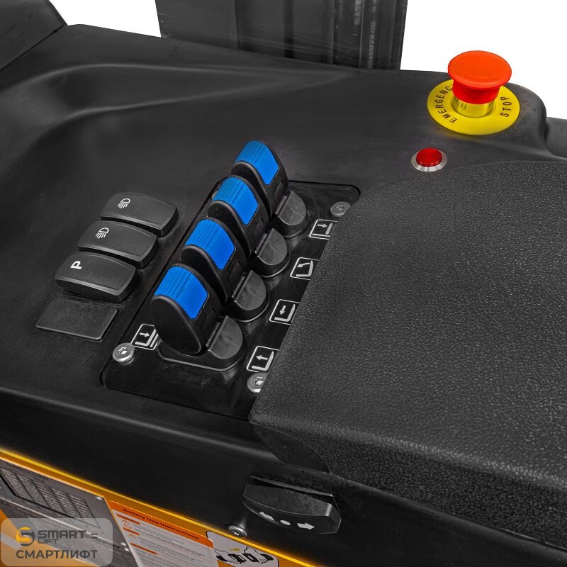 Узкопроходный ричтрак OPD15 (1500 кг; 10,5 м; 48В / 1000Ач) СМАРТЛИФТ (SMARTLIFT) – изображение №3