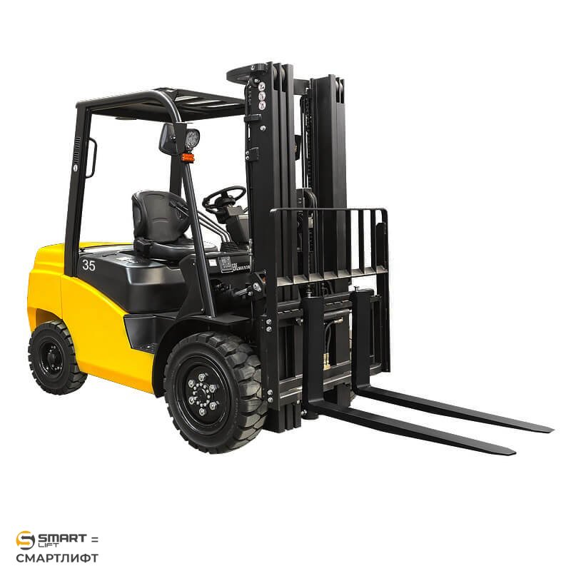 Погрузчик дизельный CPCD35T8 (3500 кг; 4,8 м; Mitsubishi S4S) SMARTLIFT
