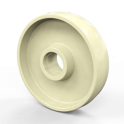 Колесо 180х50 нейлон с подшипниками Колесо 180х50 нейлон с подшипниками